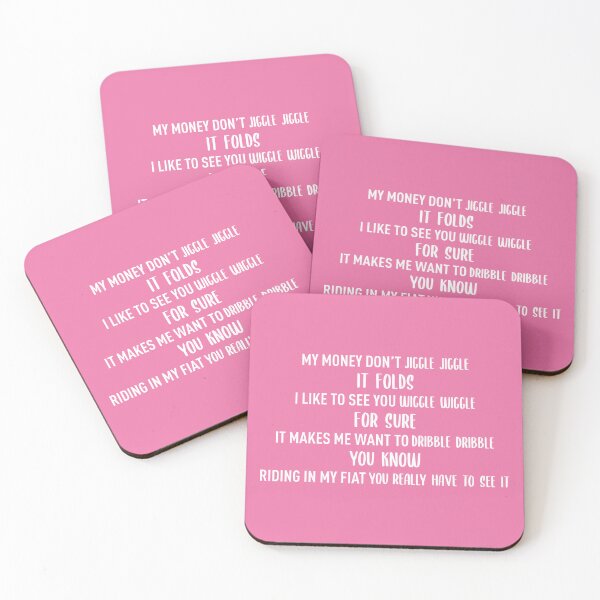 Item preview, Money Don't Jiggle Jiggle (Pink BG) - Meme Trend designed and sold by FilipeFerreira.