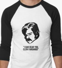 Toast of London 'I can hear you Clem Fandango' Baseball ¾ Sleeve T-Shirt
