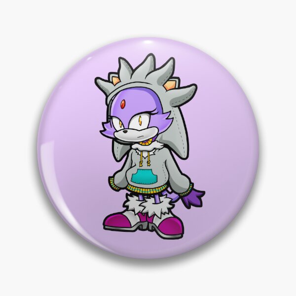Item preview, Telekinetic Hedgehog Hoodie - Dress Up Purple Fire Kitty designed and sold by Zphal.