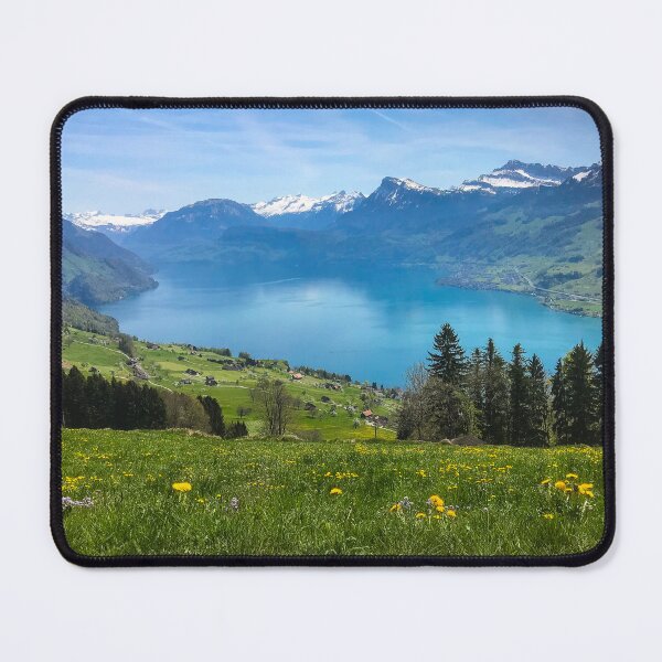 Item preview, Springtime in Lake Lucerne Switzerland designed and sold by SarahStephensPh.