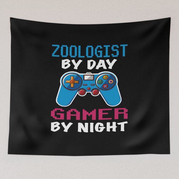 Item preview, zoologist By Day Gamer By Night shirt, Funny zoologist Gamer Birthday Gift, zoologist Dad Husband Boyfriend Video games Lovers Christmas Gift  designed and sold by xlnv.
