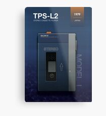 Sony Walkman - TPS-L2 Model 1 Metal Print