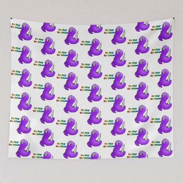 Item preview, Be Gay Do Crime Worm (Purple) designed and sold by Madame-Deer.