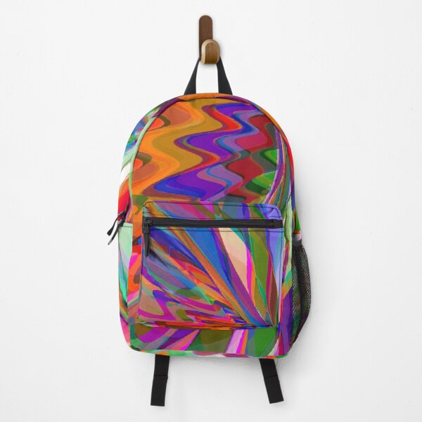 Item preview, Abstract Multicolored Twisted Fractal Split 5 designed and sold by SXW Designs.