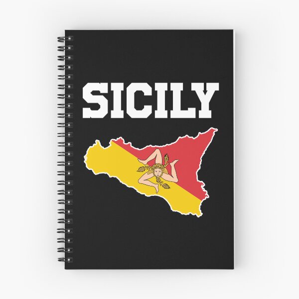 Item preview, Sicily Map Sicilia Sicilian Flag designed and sold by T-shirt For You.