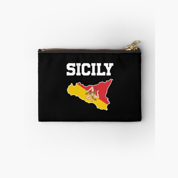 Item preview, Sicily Map Sicilia Sicilian Flag designed and sold by T-shirt For You.