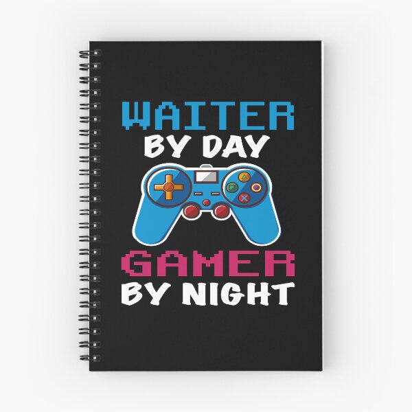 Item preview, waiter By Day Gamer By Night shirt, Funny waiter Gamer Birthday Gift, waiter Dad Husband Boyfriend Video games Lovers Christmas Gift  designed and sold by xlnv.