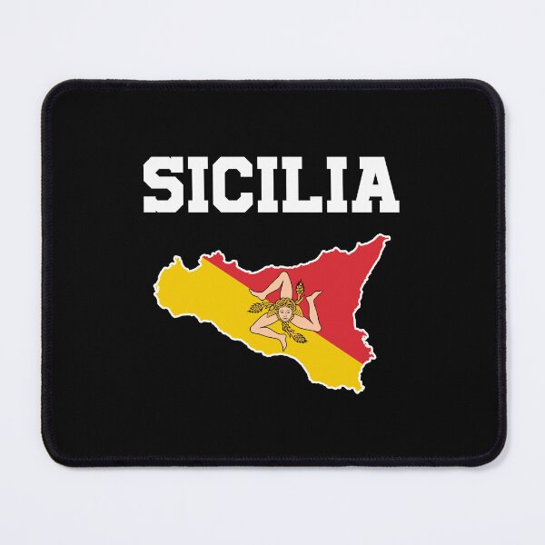 Item preview, Sicily Map Sicilia Sicilian Flag designed and sold by T-shirt For You.