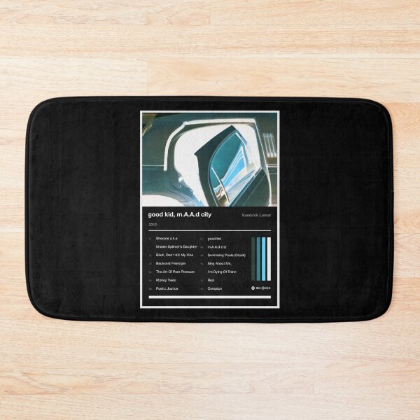 Item preview, Good Kid, M.A.A.D City Tracklist (Inverted) designed and sold by TOURETTESBOYLOL.