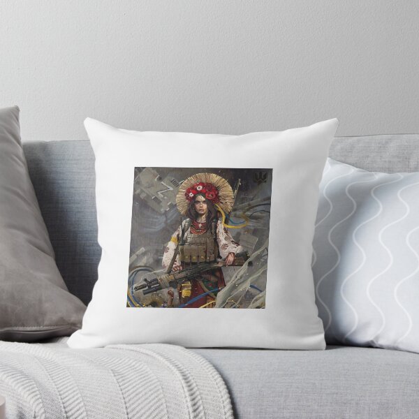 Item preview, Woman at war in Ukraine designed and sold by Rashkin.