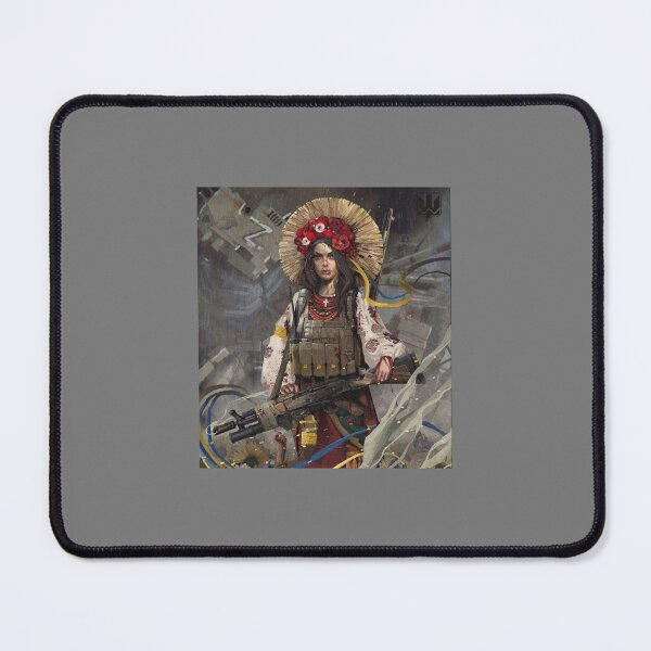 Item preview, Woman at war in Ukraine designed and sold by Rashkin.