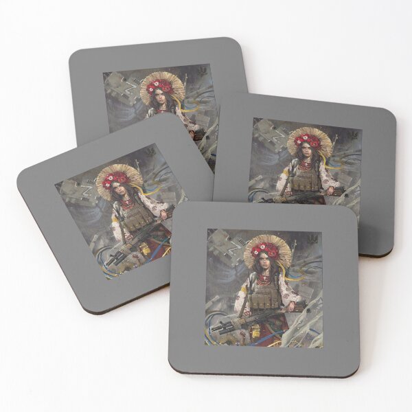 Item preview, Woman at war in Ukraine designed and sold by Rashkin.