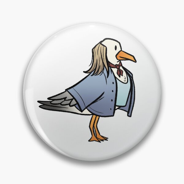Item preview, Our Flag Means Death Buttons Seagull designed and sold by SparxDoodles.