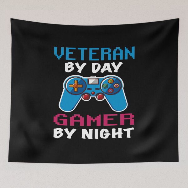 Item preview, veteran By Day Gamer By Night shirt, Funny veteran Gamer Birthday Gift, veteran Dad Husband Boyfriend Video games Lovers Christmas Gift  designed and sold by xlnv.