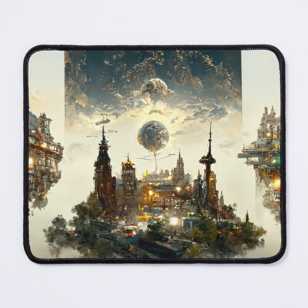 Item preview, Retro Dreams of Quantum Cities designed and sold by Enigmatic-Grove.