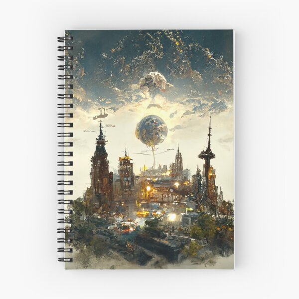 Item preview, Retro Dreams of Quantum Cities designed and sold by Enigmatic-Grove.