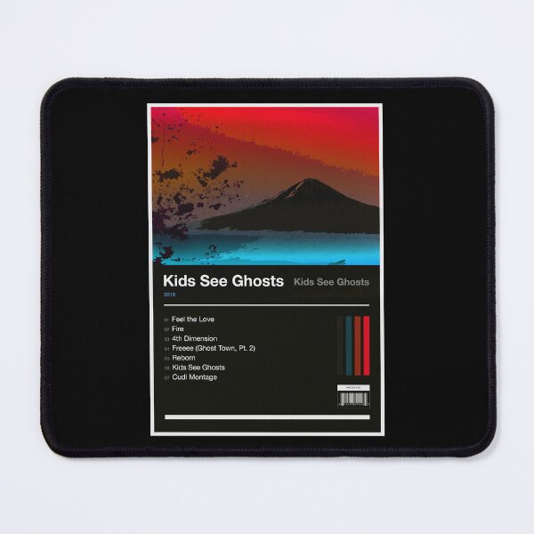 Item preview, Kids See Ghosts Tracklist (Inverted) designed and sold by TOURETTESBOYLOL.