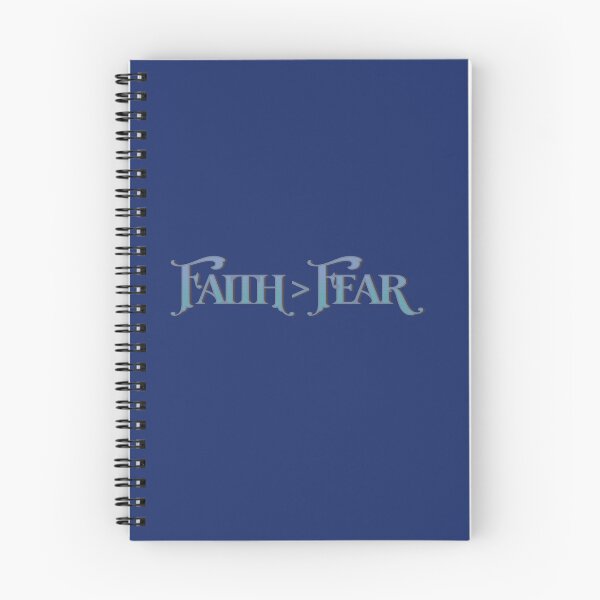 Item preview, Faith is greater than Fear Design will inspire you to triumph over fear and to believe.  designed and sold by tranquilbeach.