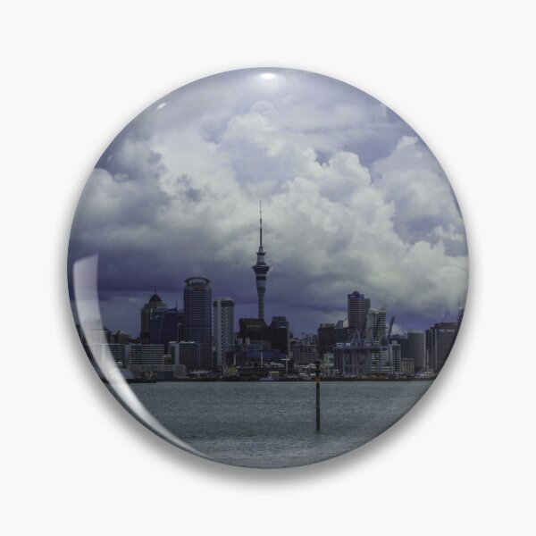 Item preview, Stormy skies over Auckland New Zealand designed and sold by SarahStephensPh.