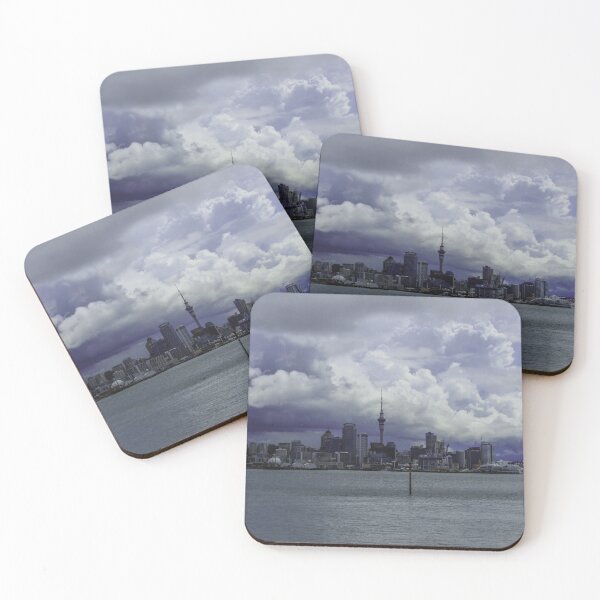 Item preview, Stormy skies over Auckland New Zealand designed and sold by SarahStephensPh.