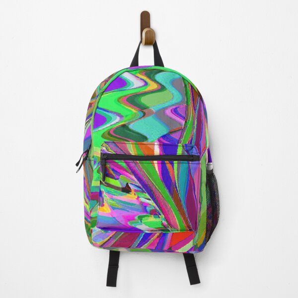 Item preview, Abstract Multicolored Twisted Fractal Split 6 designed and sold by SXW Designs.