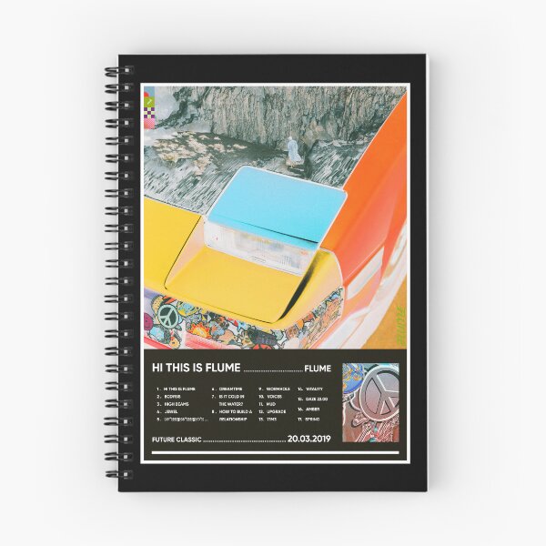 Item preview, Hi This Is Flume Aesthetic Tracklist (Inverted) designed and sold by TOURETTESBOYLOL.