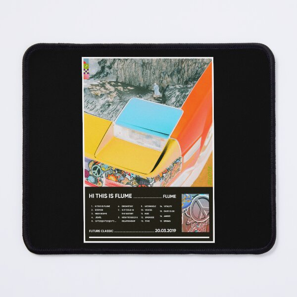 Item preview, Hi This Is Flume Aesthetic Tracklist (Inverted) designed and sold by TOURETTESBOYLOL.