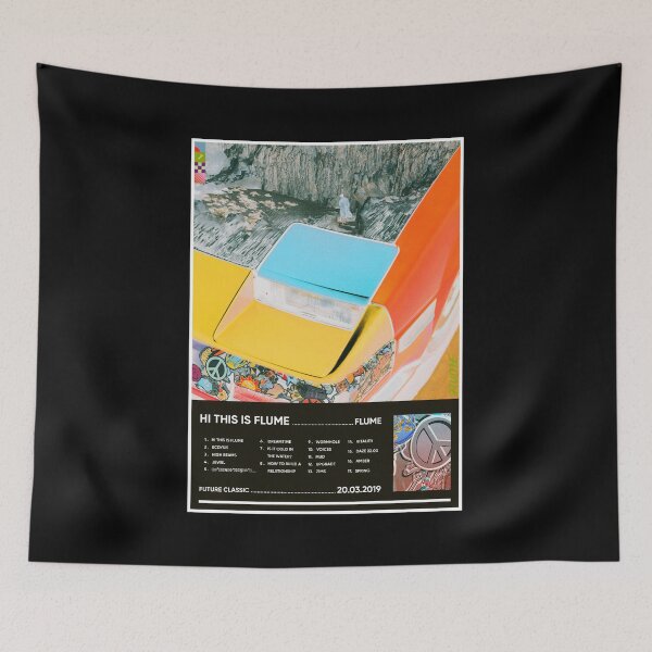 Item preview, Hi This Is Flume Aesthetic Tracklist (Inverted) designed and sold by TOURETTESBOYLOL.