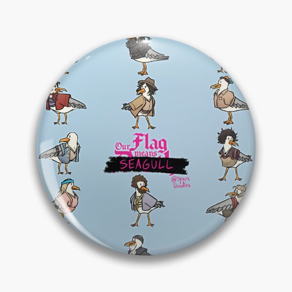 Item preview, Our Flag Means Death Seagulls designed and sold by SparxDoodles.
