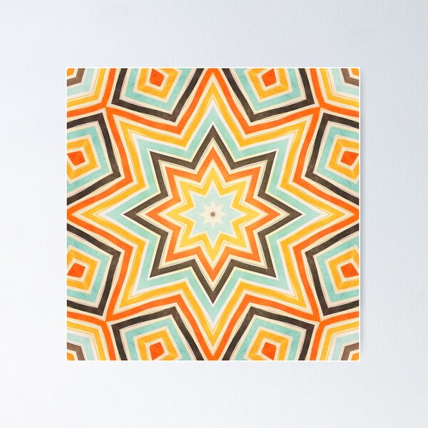 Item preview, Eight Point Star Pattern designed and sold by Phil Perkins.
