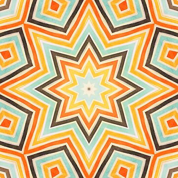 Artwork thumbnail, Eight Point Star Pattern by Phil Perkins