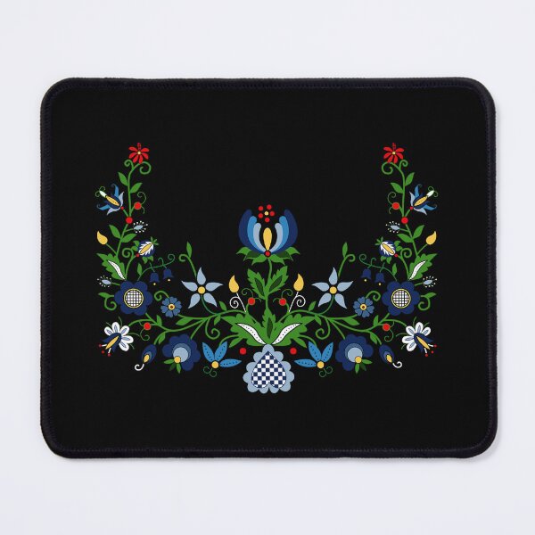 Item preview, Folk - Kashubian folk - composition on black BG designed and sold by FK-UK.