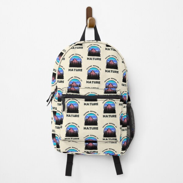 Item preview, Teacher Inspired By Nature | Hiking Walking Camping designed and sold by Einstein12345.