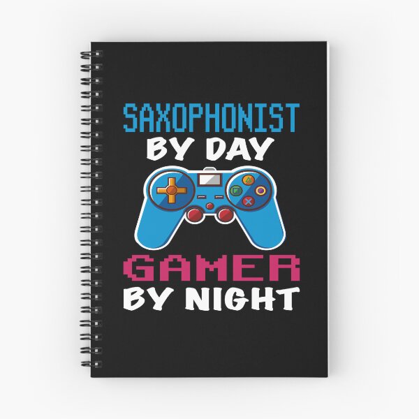 Item preview, saxophonist By Day Gamer By Night shirt, Funny saxophonist Gamer Birthday Gift, saxophonist Dad Husband Boyfriend Video games Lovers Christmas Gift  designed and sold by xlnv.