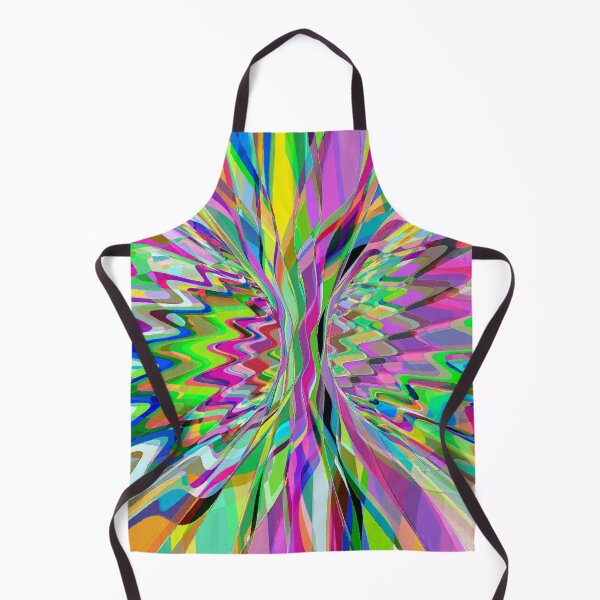 Item preview, Abstract Multicolored Twisted Fractal Split 7 designed and sold by SXW Designs.