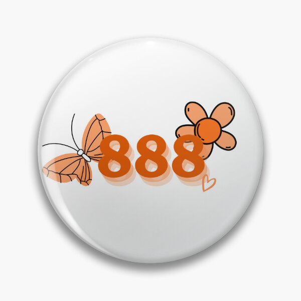 Item preview, Orange 888 Angel Number designed and sold by Jordananne11.