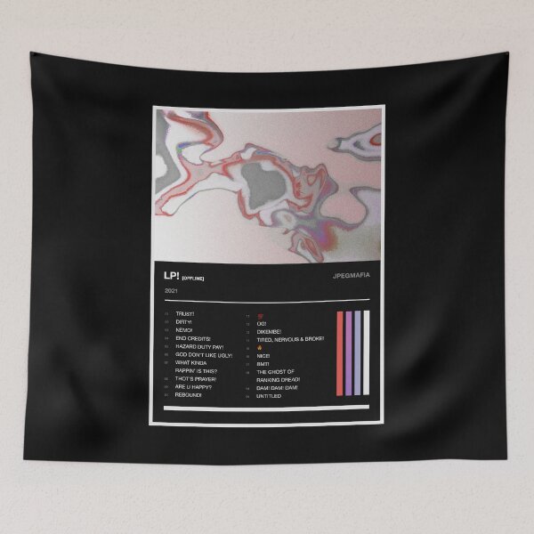 Item preview, LP! [offline] Tracklist (Inverted) designed and sold by TOURETTESBOYLOL.