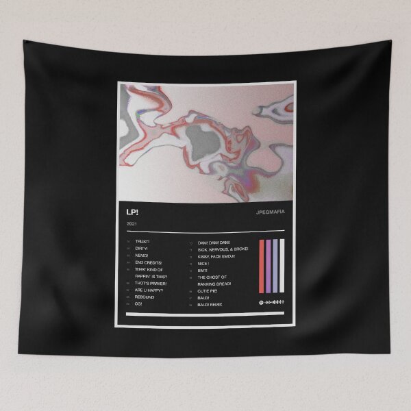 Item preview, LP! [streaming] Tracklist (Inverted) designed and sold by TOURETTESBOYLOL.