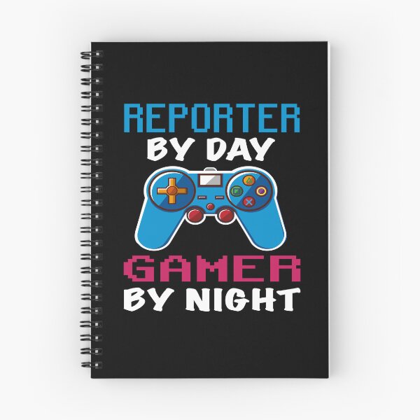 Item preview, reporter By Day Gamer By Night shirt, Funny reporter Gamer Birthday Gift, reporter Dad Husband Boyfriend Video games Lovers Christmas Gift  designed and sold by xlnv.