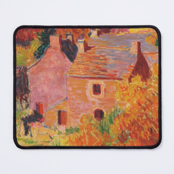 Item preview, Red houses in Pont-Aven, 1895 - Roderic O'Conor designed and sold by Vintage Wall Art.