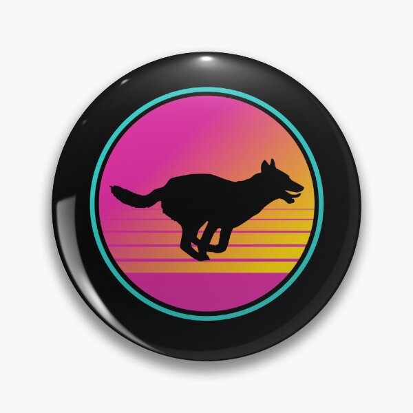 Item preview, Retro Summer Beach 80s Dutch Shepherd Dog Gift  designed and sold by Guarddogdrive.