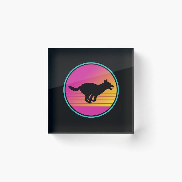 Item preview, Retro Summer Beach 80s Dutch Shepherd Dog Gift  designed and sold by Guarddogdrive.