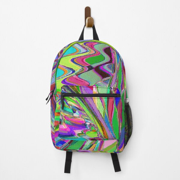 Item preview, Abstract Multicolored Twisted Fractal Split 8 designed and sold by SXW Designs.