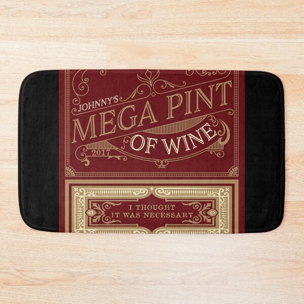 Item preview, Mega Pint Wine Label designed and sold by KemeDesign.
