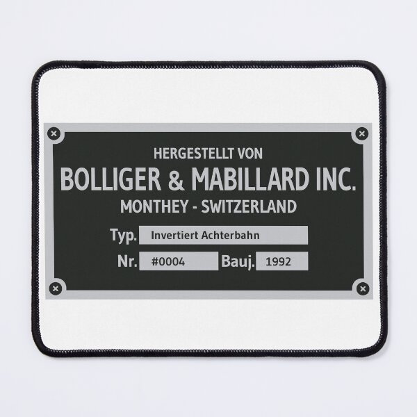 Item preview, Manufactured by Bolliger & Mabillard Sign designed and sold by CoasterMerch.