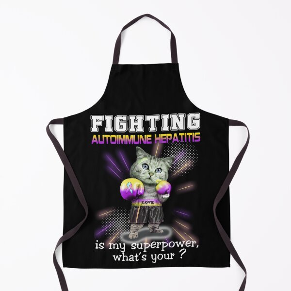 Item preview, Funny Cat Fighting Autoimmune Hepatitis Is My Superpower What's Your designed and sold by Kohend.