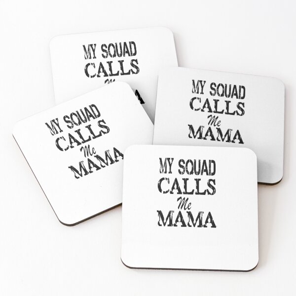 Item preview, My Squad Calls Me Mama T-shirt Funny Mom Shirt designed and sold by Mambahfit.