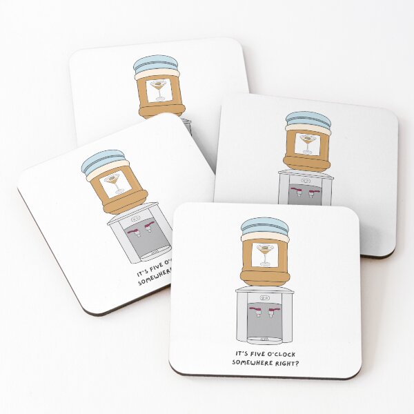 Item preview, its 5 o'clock somewhere - office water cooler - office humour designed and sold by littlethistle.