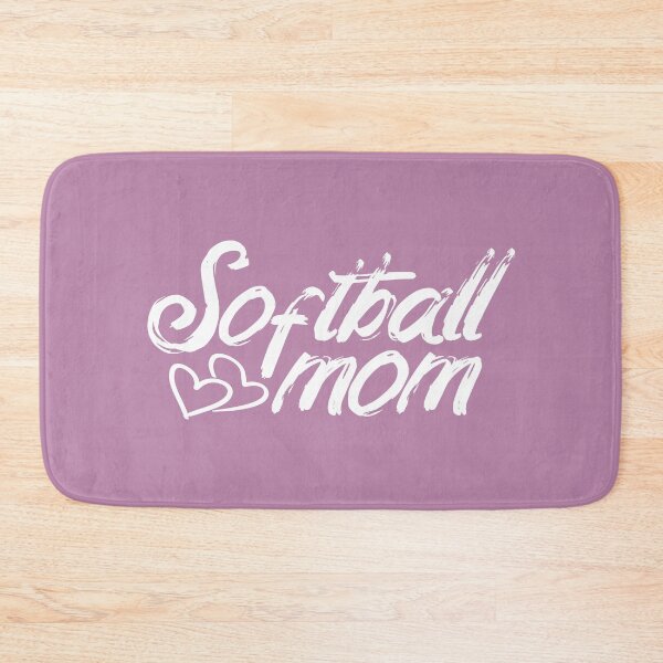 Item preview, Lanzamiento rápido de corazón de mamá de softbol designed and sold by 99Fastpitch.