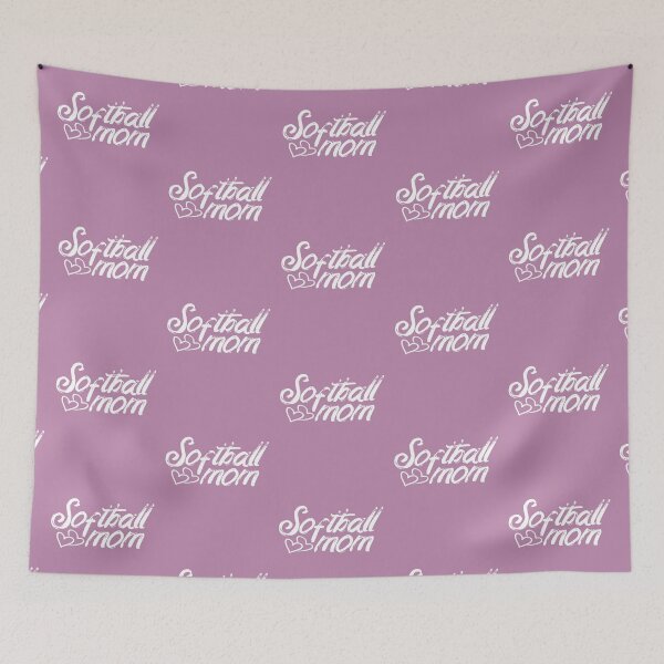 Item preview, Softball Mom Heart Fastpitch designed and sold by 99Fastpitch.